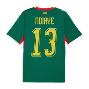 Senegal Iliman Ndiaye #13 Replika Bortatröja VM 2026 Kortärmad